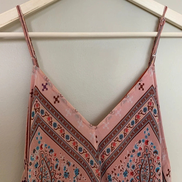 American Rag • Asymmetrical Floral Maxi Dress - Picture 3 of 7